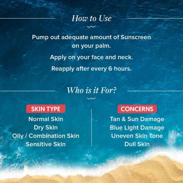 Aqualogica Aqualogica Detan+ Dewy Sunscreen SPF 50 PA++++ with Cherry Tomato & Hyaluronic Acid – 80gm daily essentials &… — thumbnail 4 of 6