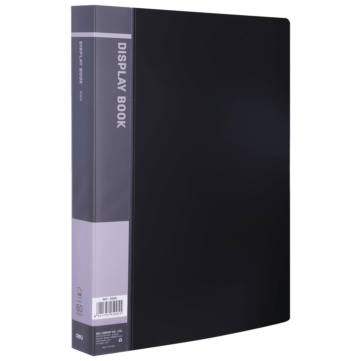 Deli Deli E5005 Office Display Book | A4 Presentation Folder with Clear Plastic Sleeves stationary, toys & sports — thumbnail 3 of 5