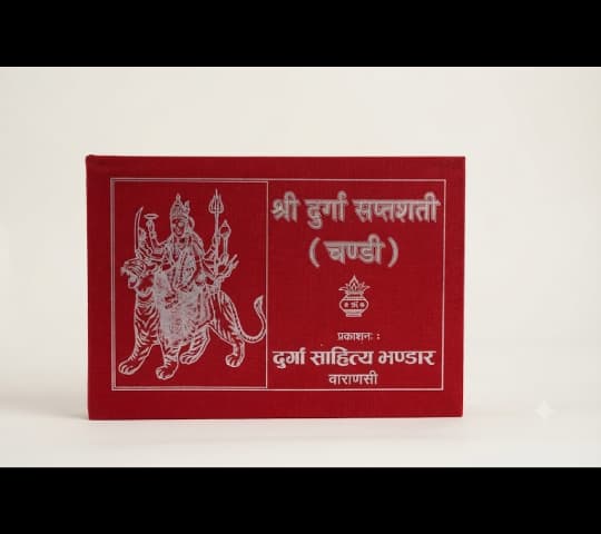 Durga Saptashati Chandi Book | Complete Hindu Scripture for Chandi Path & Navratri Puja