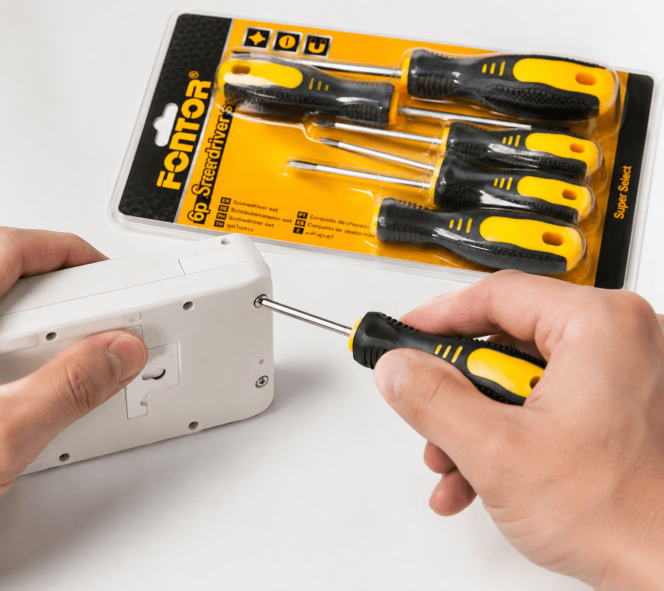 Fontor Screw Driver 6 Pc Set LSD0601 – Professional Magnetic Screwdriver Kit for Home & Industrial Use