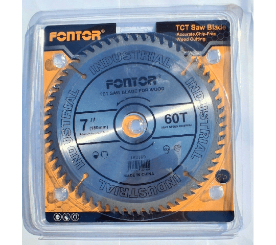 Fontor Fontor 7 Inch Wood Cutting Disc 182189 – High-Speed Wood Carving & Cutting Blade for Angle Grinder hardware &… — thumbnail 2 of 2