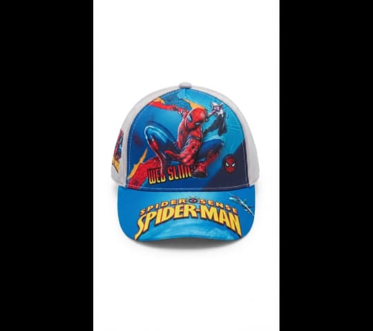 Marvel Spider-Man Kids Baseball Cap | Adjustable Superhero Cap for Boys & Girls
