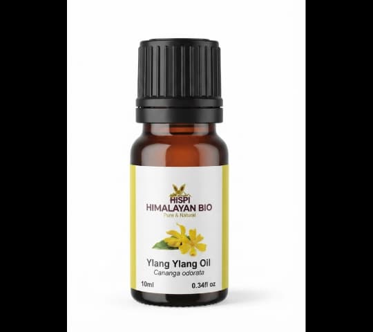 Himalayan Bio Ylang Ylang Essential Oil 10ml – Pure Aromatherapy Oil