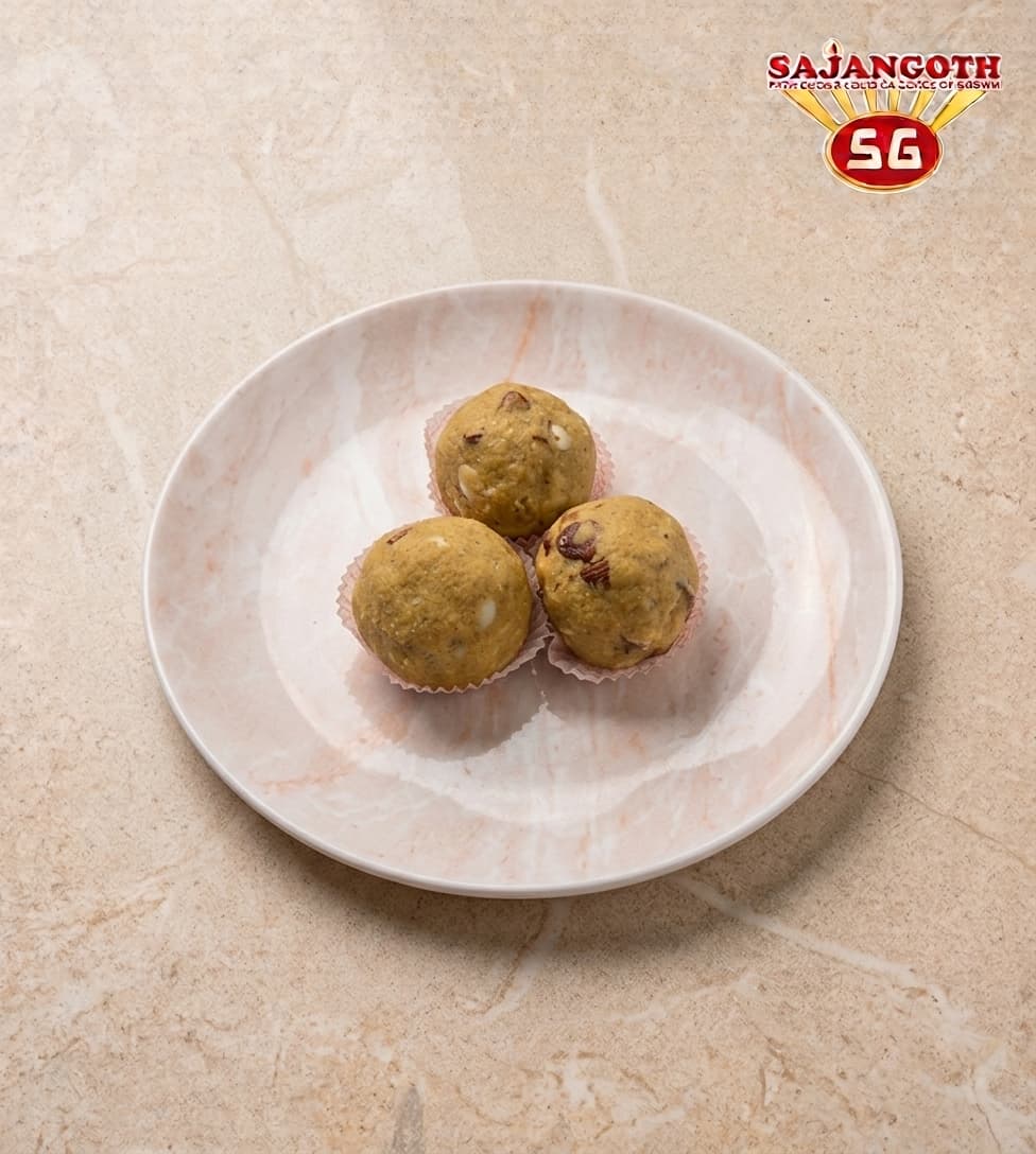 Sajan Goth Sajan Goth Sugar Besan Laddu 1kg daily essentials & lifestyle — thumbnail 2 of 2