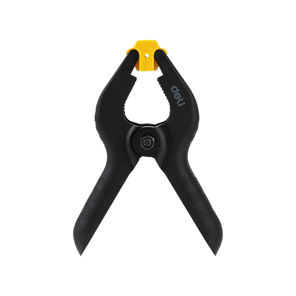 Deli Tools Deli 4" Spring Clamp Set EDL110004-2S – Heavy Duty Plastic Clamps hardware & machinery — thumbnail 3 of 3