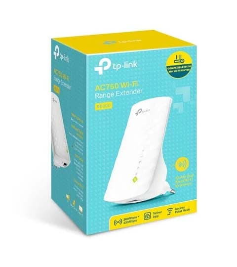 TP-Link AC750 WiFi Range Extender Up to 750Mbps Dual Band Wireless Signal Booster RE200 White