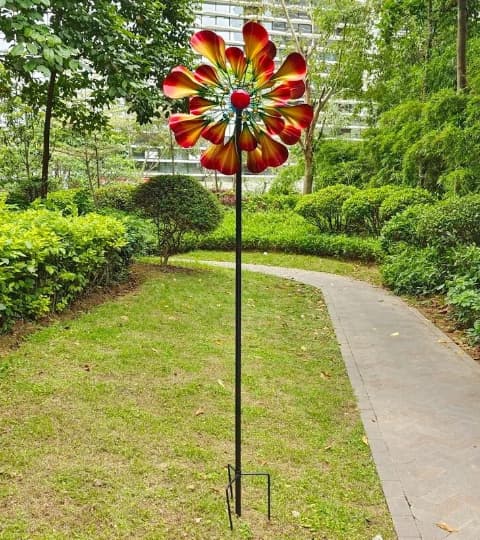 Senwell Senwell Metal Wind Spinner Outdoor Garden Decor #109 home decor — thumbnail 2 of 3