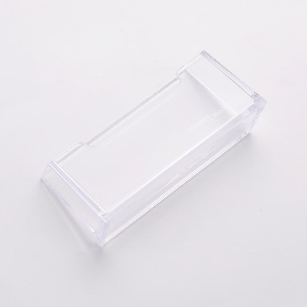 Deli Deli E7623 Transparent Business Card Holder for Office Desk & Reception stationary, toys & sports — thumbnail 7 of 8