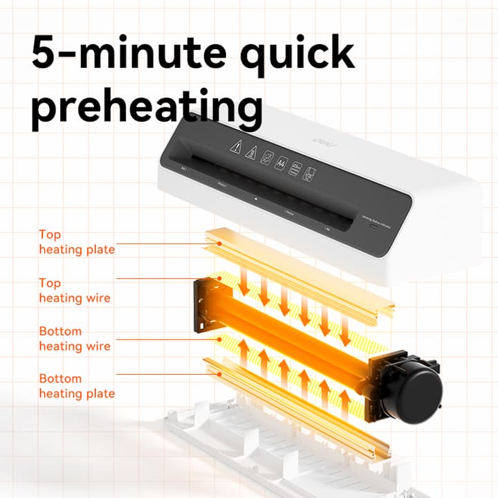 DELI Deli ET100 A4 Laminating Machine electronics — thumbnail 4 of 4