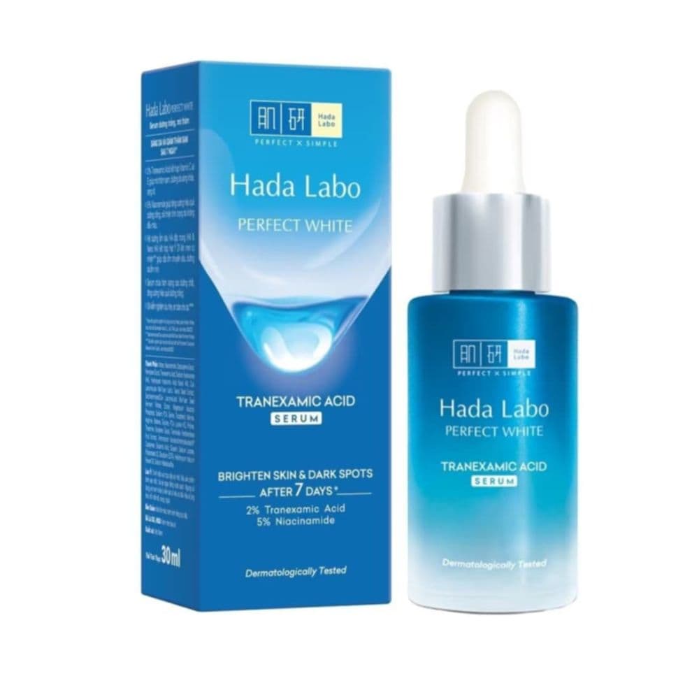 Hada Labo Perfect White Tranexamic Acid Serum – Brightening & Dark Spot Correcting Face Serum