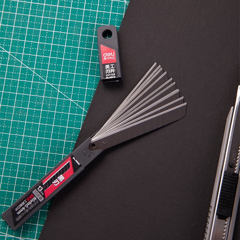 Deli Deli 78002 Cutter Blade | Heavy Duty Snap-Off Replacement Blade stationary, toys & sports — thumbnail 2 of 6