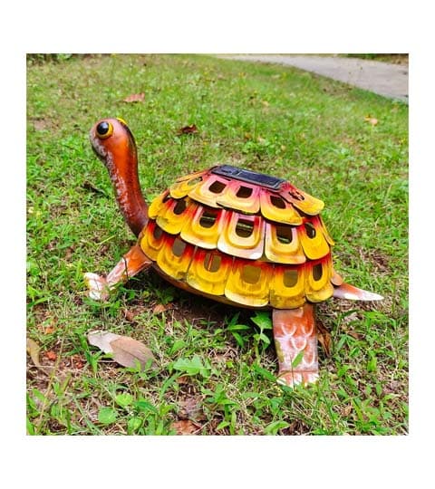 Senwell Senwell Metal Turtle with LED Solar Light #050 home decor — thumbnail 2 of 2