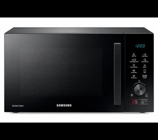 Samsung 28L Convection Microwave Oven with Moisture Sensor MC28A5147VK | Sensor Cook, Slim Fry & Grill