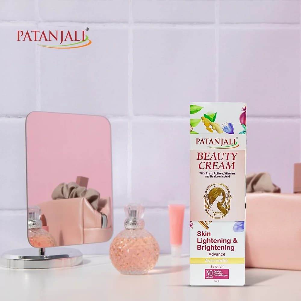 Patanjali Patanjali Beauty Cream 40gm | Ayurvedic Face Cream for Glowing & Moisturized Skin daily essentials & lifestyle — thumbnail 2 of 6