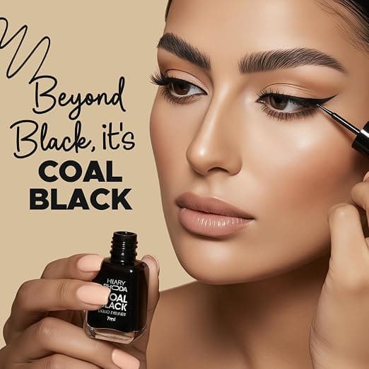 HILARY RHODA Hilary Rhoda Coal Black Liquid Eyeliner | Waterproof Long-Lasting Eyeliner daily essentials & lifestyle — thumbnail 5 of 7