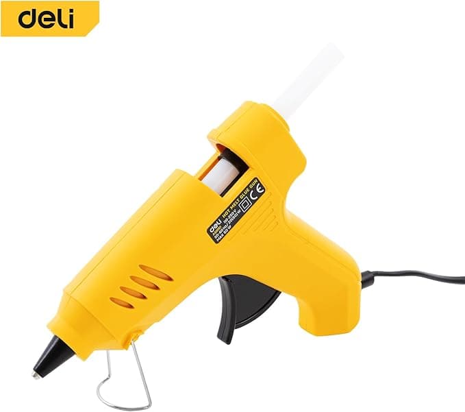 Deli Deli EA50061 Hot Melt Glue Gun – 20W (Yellow stationary, toys & sports — thumbnail 6 of 6