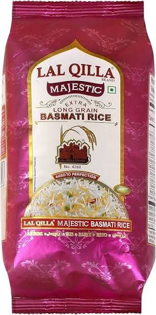 Lal Qilla Lal Qilla Majestic Steamed Basmati Rice – 1kg Premium Long Grain Rice daily essentials & lifestyle — thumbnail 6 of 6