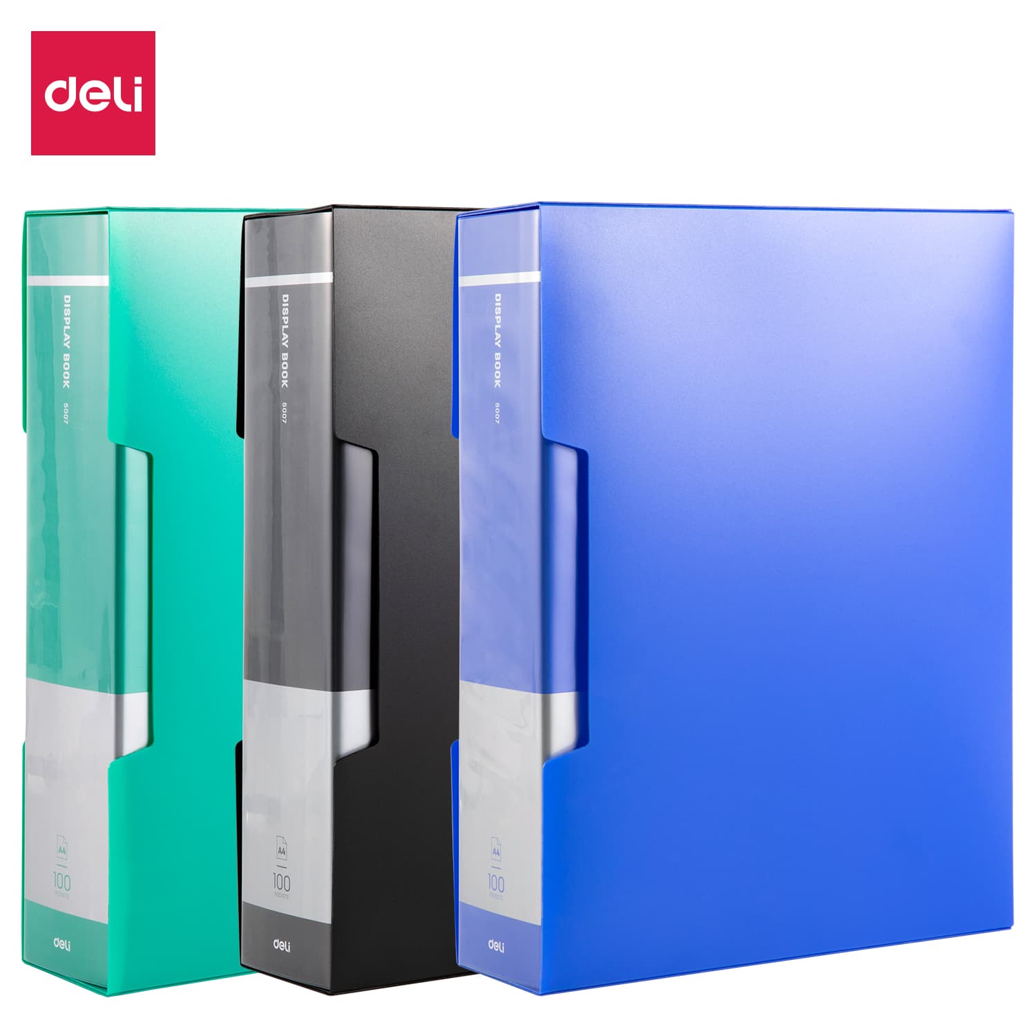 Deli E5007 Office Display Book A4 Document Presentation Folder
