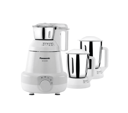 Panasonic - Panasonic 550W Mixer Grinder 3 Steel Jars MX-GC3550  - Big Digital