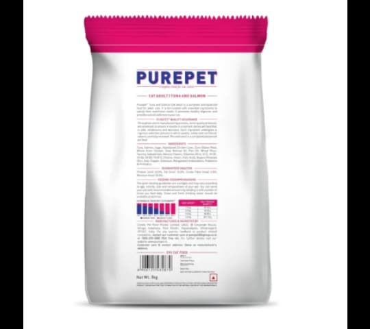 Purepet Tuna and Salmon Adult Cat Food 7kg | Premium Dry Food for Adult Cats daily essentials & lifestyle — thumbnail 2 of 2