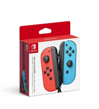 Nintendo Joy-Con (L/R) Neon Red & Neon Blue Wireless Controllers