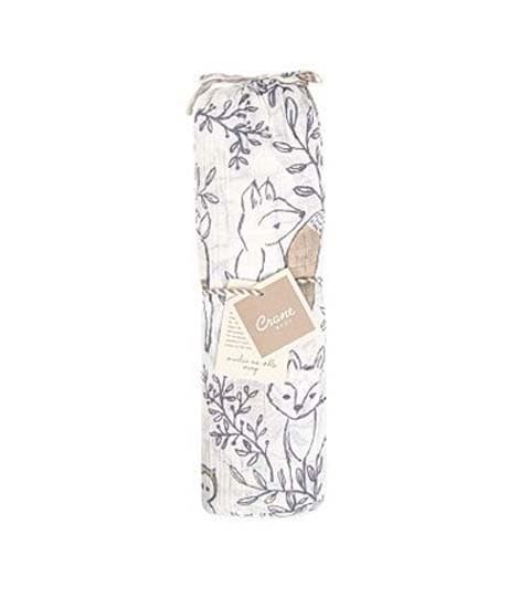 Crane Baby Crane Baby Ezra Single Swaddle Wraps (Woodland) BC-110SW-1 – 100% Cotton Muslin Baby Swaddle Blanket daily… — thumbnail 3 of 4