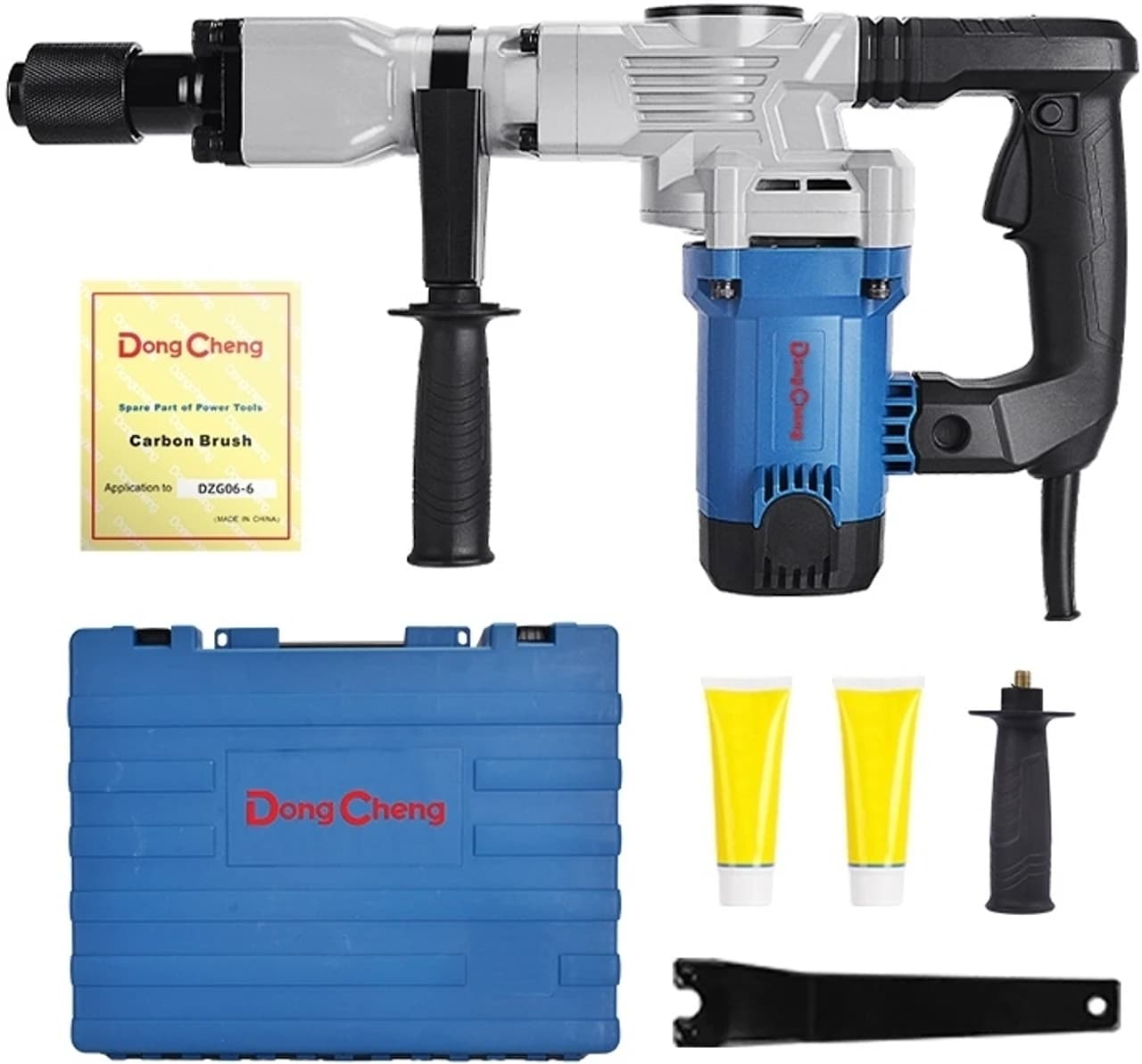 Dongcheng Power Tools Dongcheng 1700W Percussion Hammer DZG06-15 Heavy Duty Electric Demolition Hammer for Concrete &… — thumbnail 5 of 6