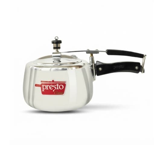 Presto Aluminium Contura Inner Lid Pressure Cooker 2 Litre | ISI Certified Cooker