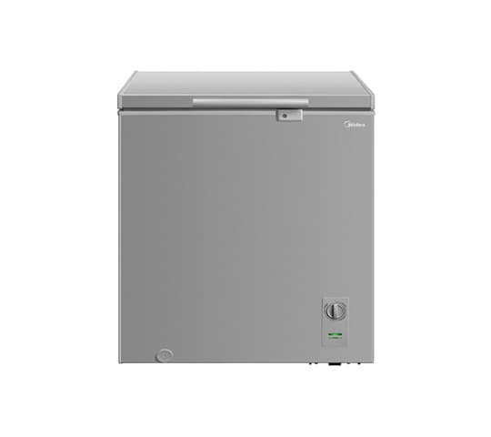 Midea - 142 Liter Hard Top Single Door Chest Freezer - MDRC207FZG43NGG