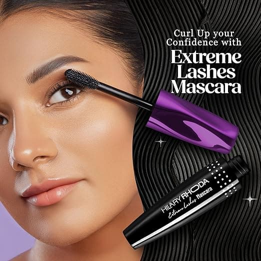 HILARY RHODA Hilary Rhoda Extreme Lashes Black Mascara | Long Lasting Volumizing Mascara daily essentials & lifestyle — thumbnail 7 of 8