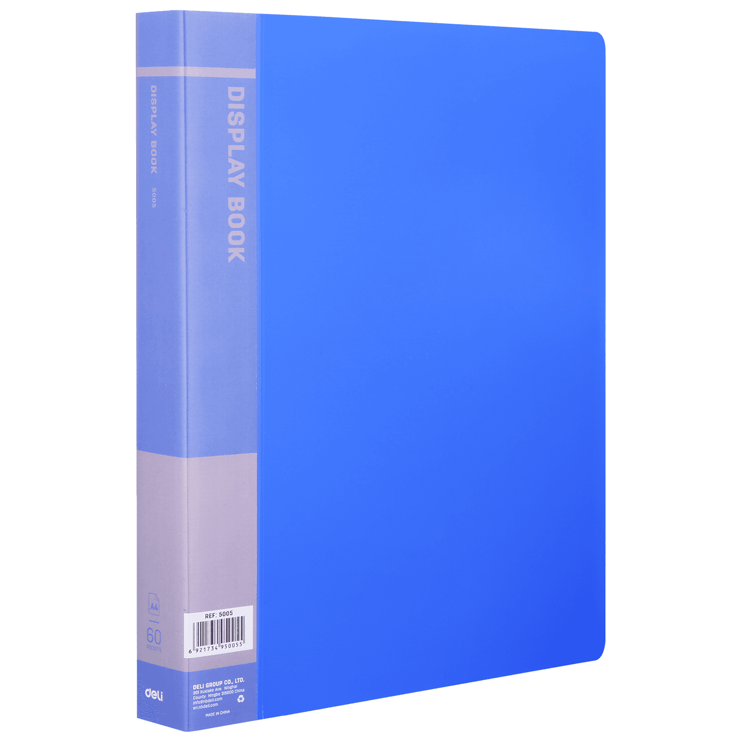 Deli Deli E5005 Office Display Book | A4 Presentation Folder with Clear Plastic Sleeves stationary, toys & sports — thumbnail 4 of 5