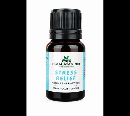 Himalayan Bio Stress Release Essential Oil 10ml | Natural Aromatherapy Oil