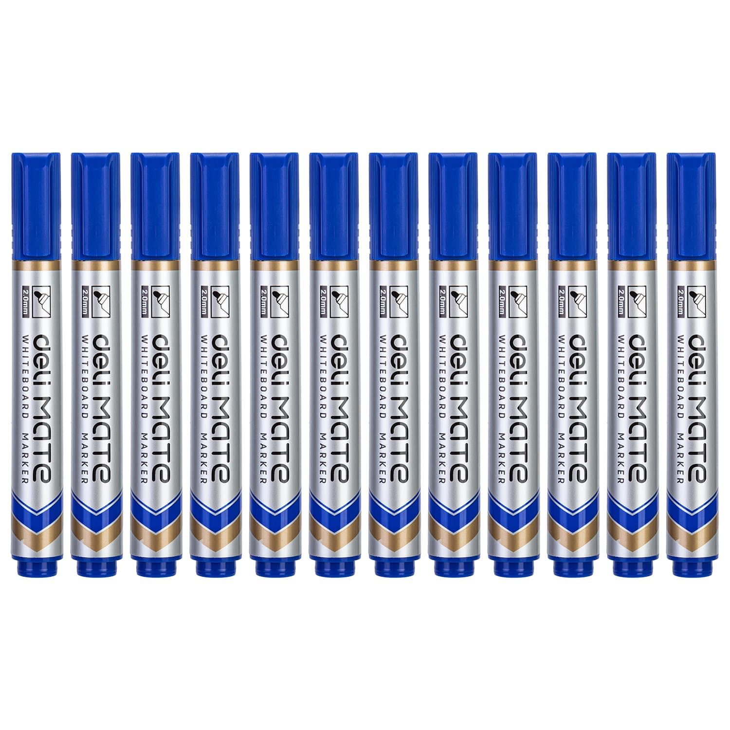 Deli Deli EU00330 Whiteboard Marker 2.0mm Bullet Tip – Smooth Dry Erase Marker for Office, School & Classroom stationary,… — thumbnail 3 of 4
