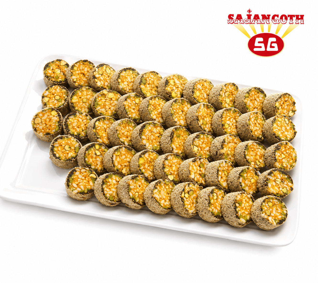 Badam Pista Roll per kg – Premium Almond & Pistachio Sweet