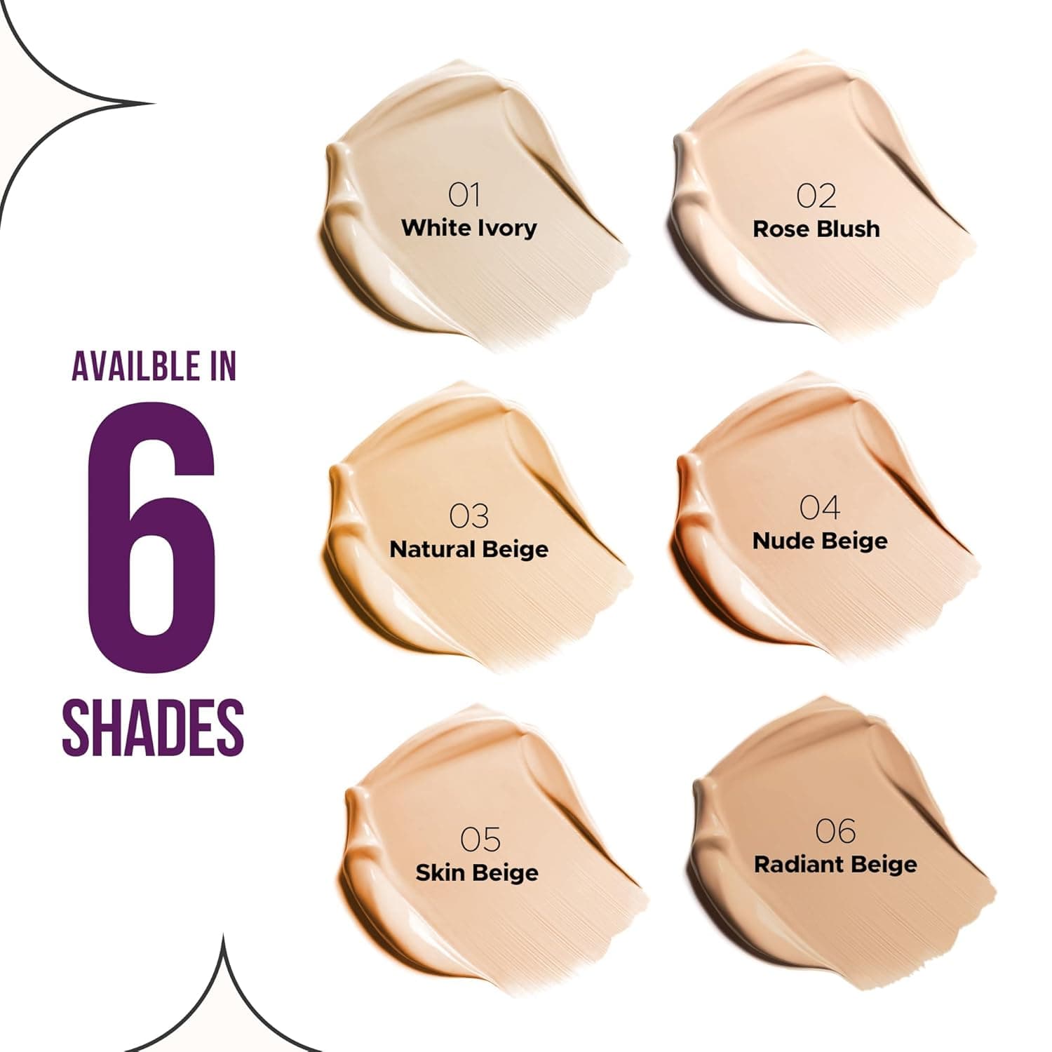HILARY RHODA Hilary Rhoda High Definition Liquid Foundation for Women – Shade 03 Natural Beige | Flawless Matte Finish… — thumbnail 2 of 7