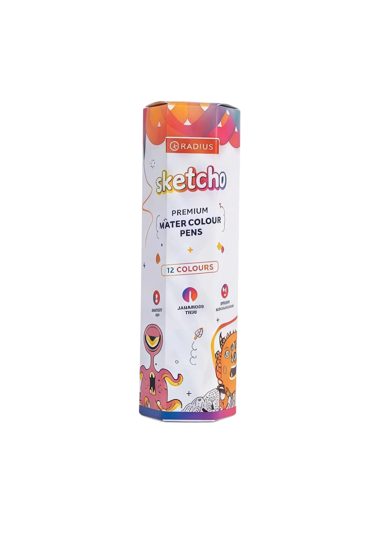 Radius Sketch Water Colour Pens Set 12 Pcs