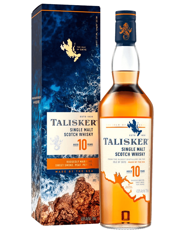 Talisker 10 Years Old Single Malt Scotch Whisky 750ml