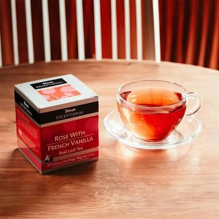 Dilmah Dilmah Rose with French Vanilla Tea | Premium Ceylon Black Tea Infusion daily essentials & lifestyle — thumbnail 3 of 8