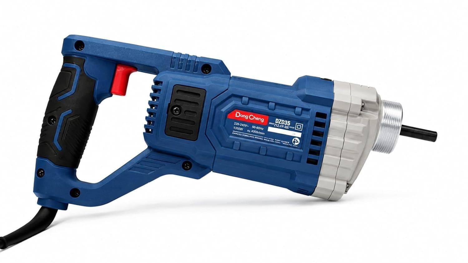 Dongcheng DZD35 Hand Concrete Vibrator 1200W Heavy-Duty Concrete Compactor hardware & machinery — thumbnail 4 of 9