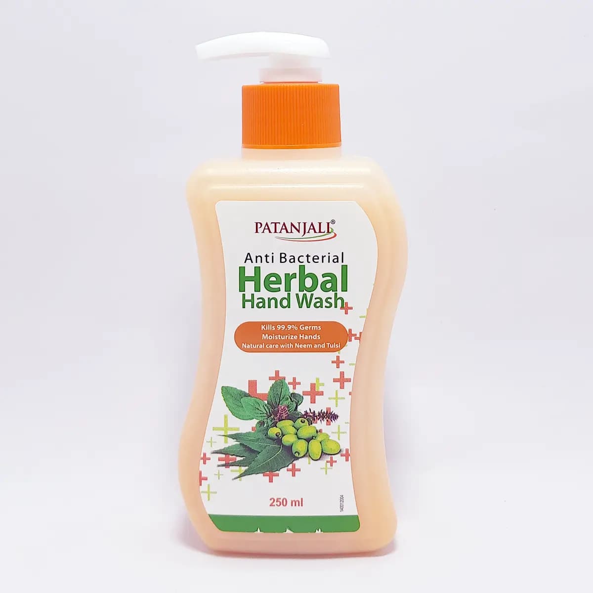 Patanjali Herbal Hand Wash Anti Bacterial 250ml for Germ Protection