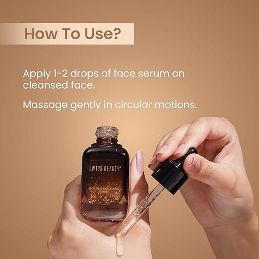 Swiss Beauty Swiss Beauty 24K Gold Face Serum | Hydrating & Radiant Glow Serum daily essentials & lifestyle — thumbnail 3 of 7