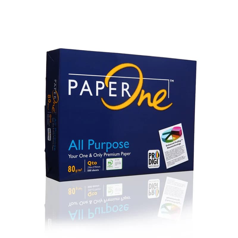 No Brand Paper One A4 Copy Paper 80 GSM | Premium Multipurpose Printing Paper stationary, toys & sports — thumbnail 3 of 4