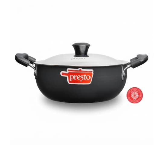 Presto Hard Anodized Cookware Karha 200mm – Durable Kadai for Everyday Cooking