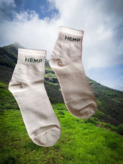 Hemp Hemp Odourless Sweat Less 100% Natural Hemp Socks | Breathable Anti-Odour Comfort Socks 5 pcs daily essentials &… — thumbnail 6 of 6
