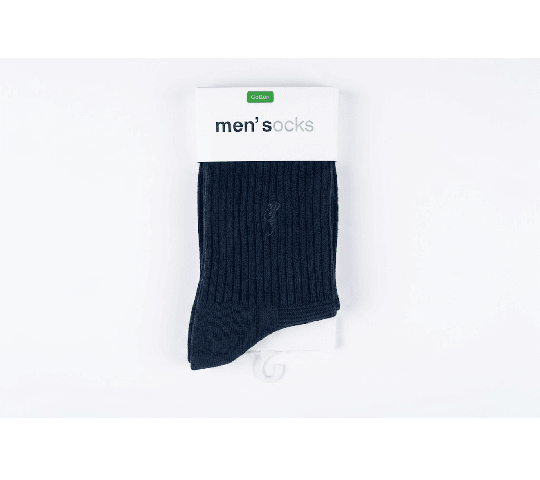 Bossini Cotton Socks for Men – Blue