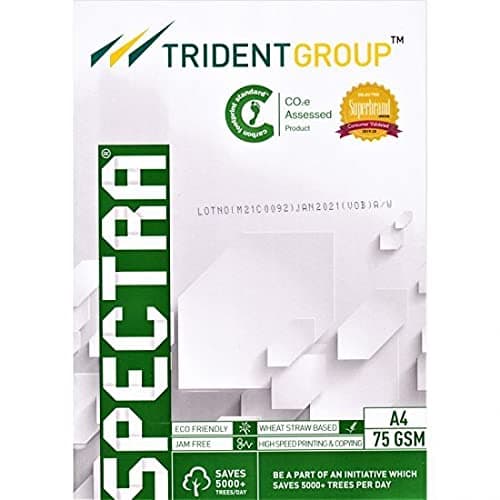 Trident Trident Spectra 75 GSM A4 Copier Paper – Pack of 5 Reams stationary, toys & sports — thumbnail 4 of 4