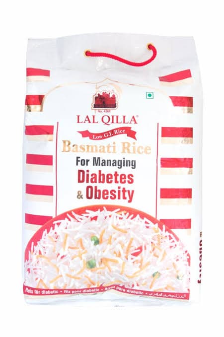 Lal Qilla Lal Qilla Diabetes Friendly Basmati Rice 1 Kg | Low GI Premium Rice daily essentials & lifestyle — thumbnail 2 of 7