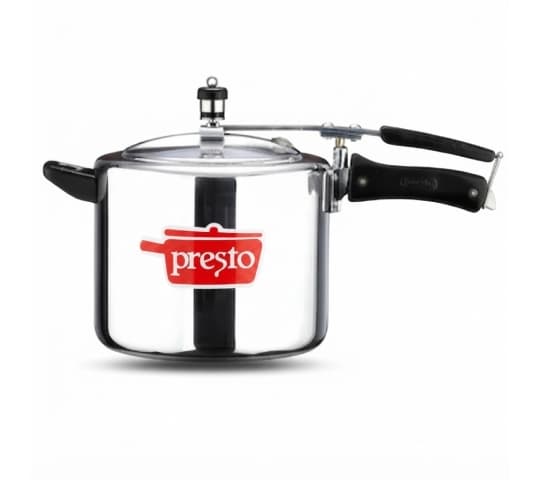 Presto Pressure Cooker Aluminium Classic Inner Lid 12 Ltr | Heavy Duty Pressure Cooker