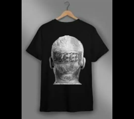 Breezy Black Pyramid T-Shirt for Men – Stylish Casual Wear, Sizes S to XXL daily essentials & lifestyle — thumbnail 2 of 2