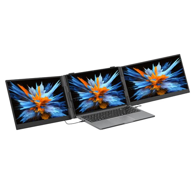 Blackview Blackview DCM6 14" Dual Monitor Portable Laptop Screen Extender with Speaker electronics — thumbnail 4 of 5